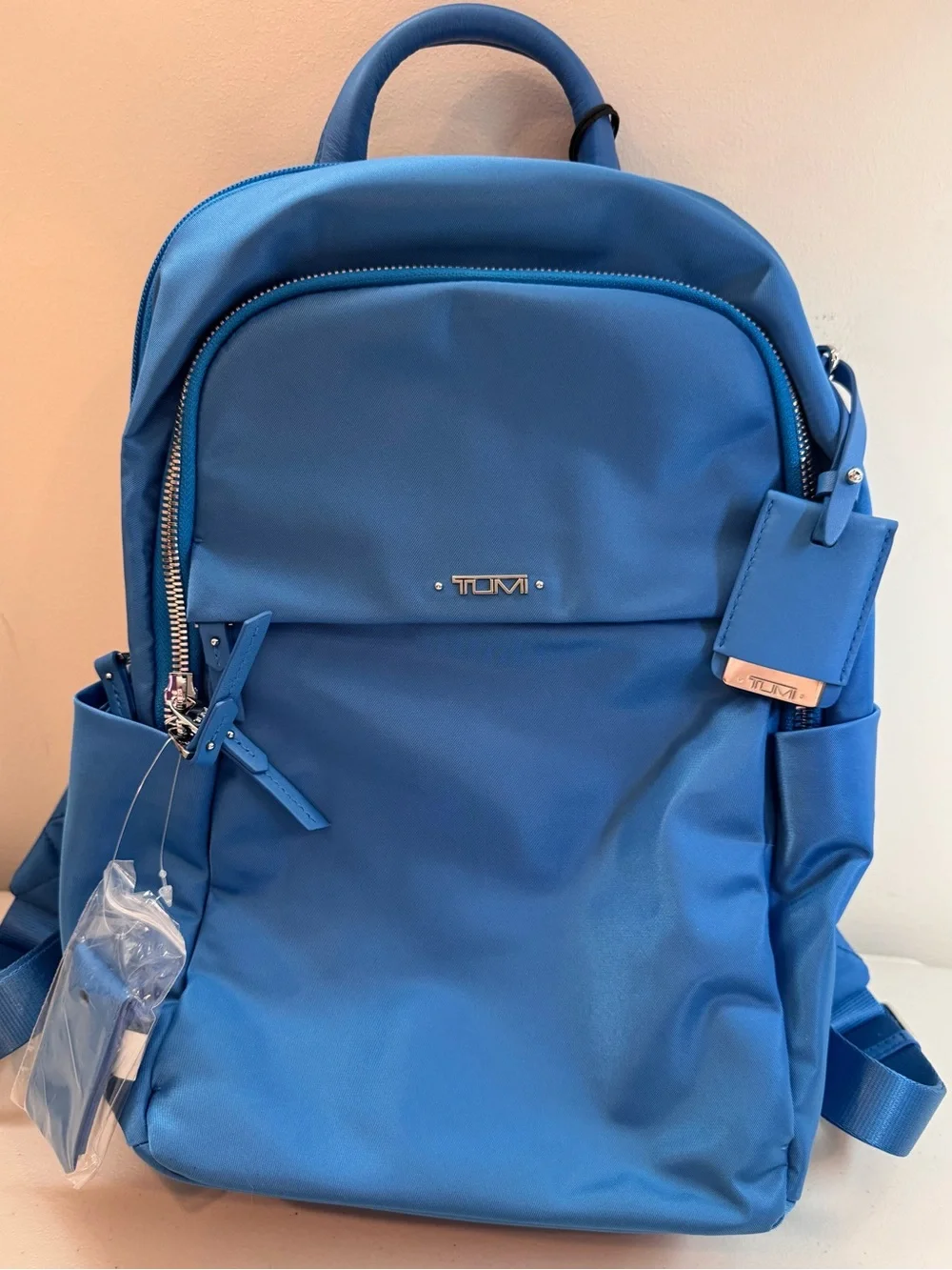 Tumi Voyageur Daniella Small Backpack in Bright Blue Nylon